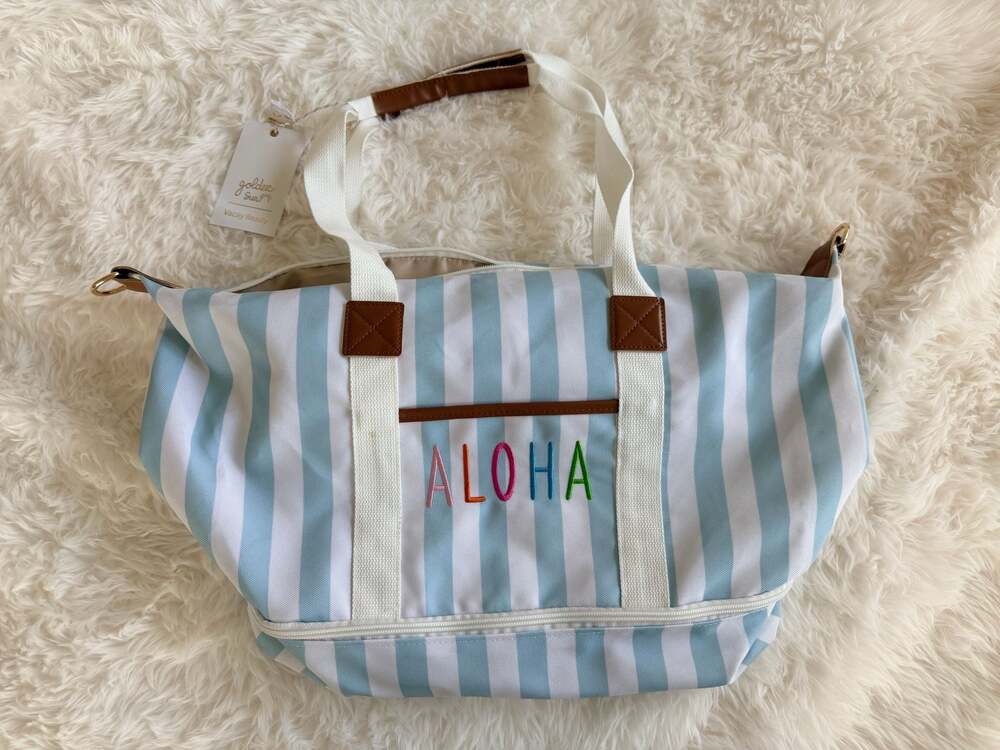 Golden Sun Aloha Spirit Convertible Weekender Bag